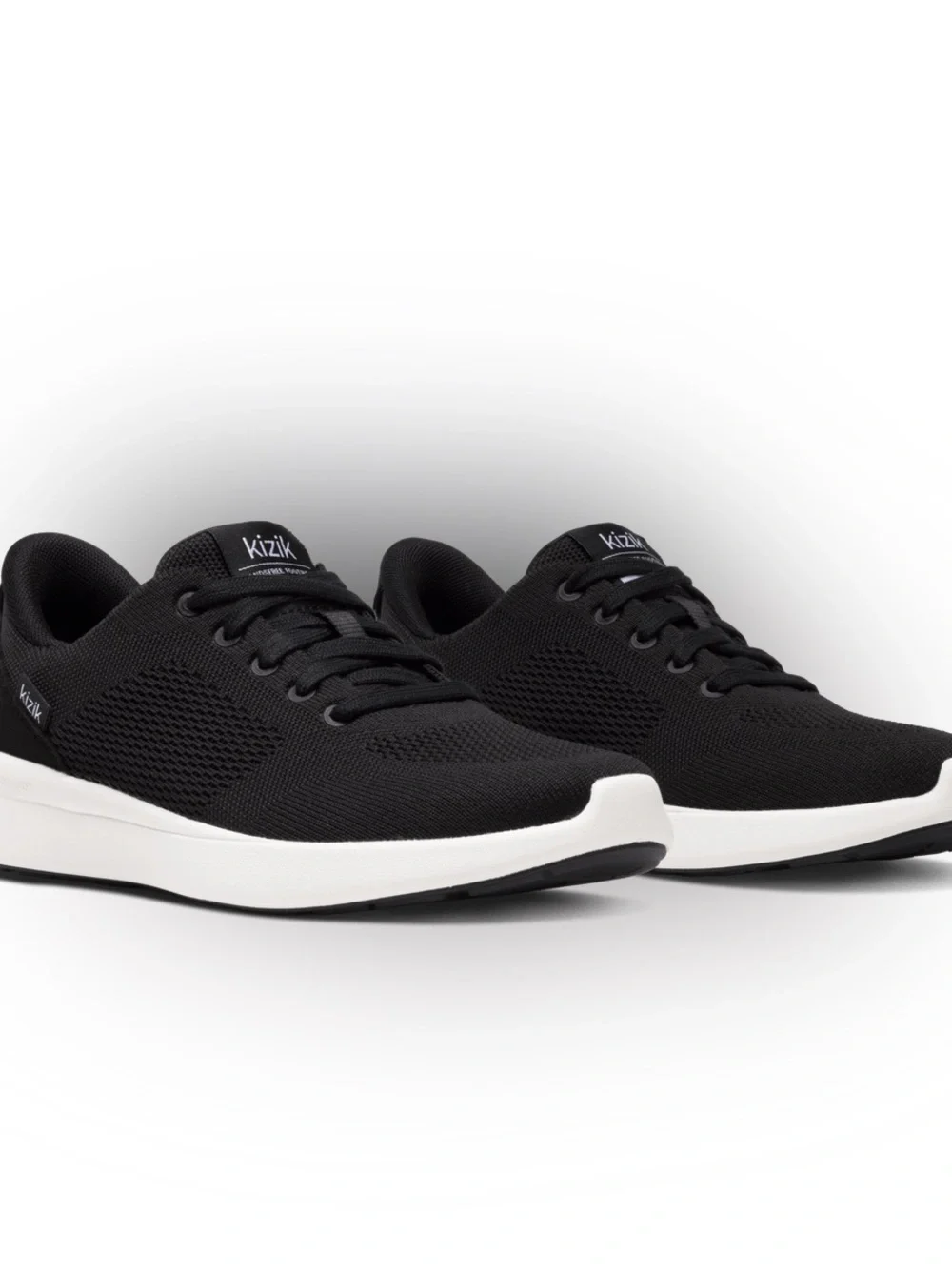 Kizik Women’s Lima 2 slip on black tennis shoes